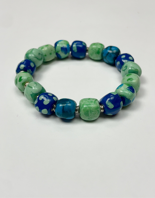 'Barrier Reef (Blue)' Ajabu Bracelet