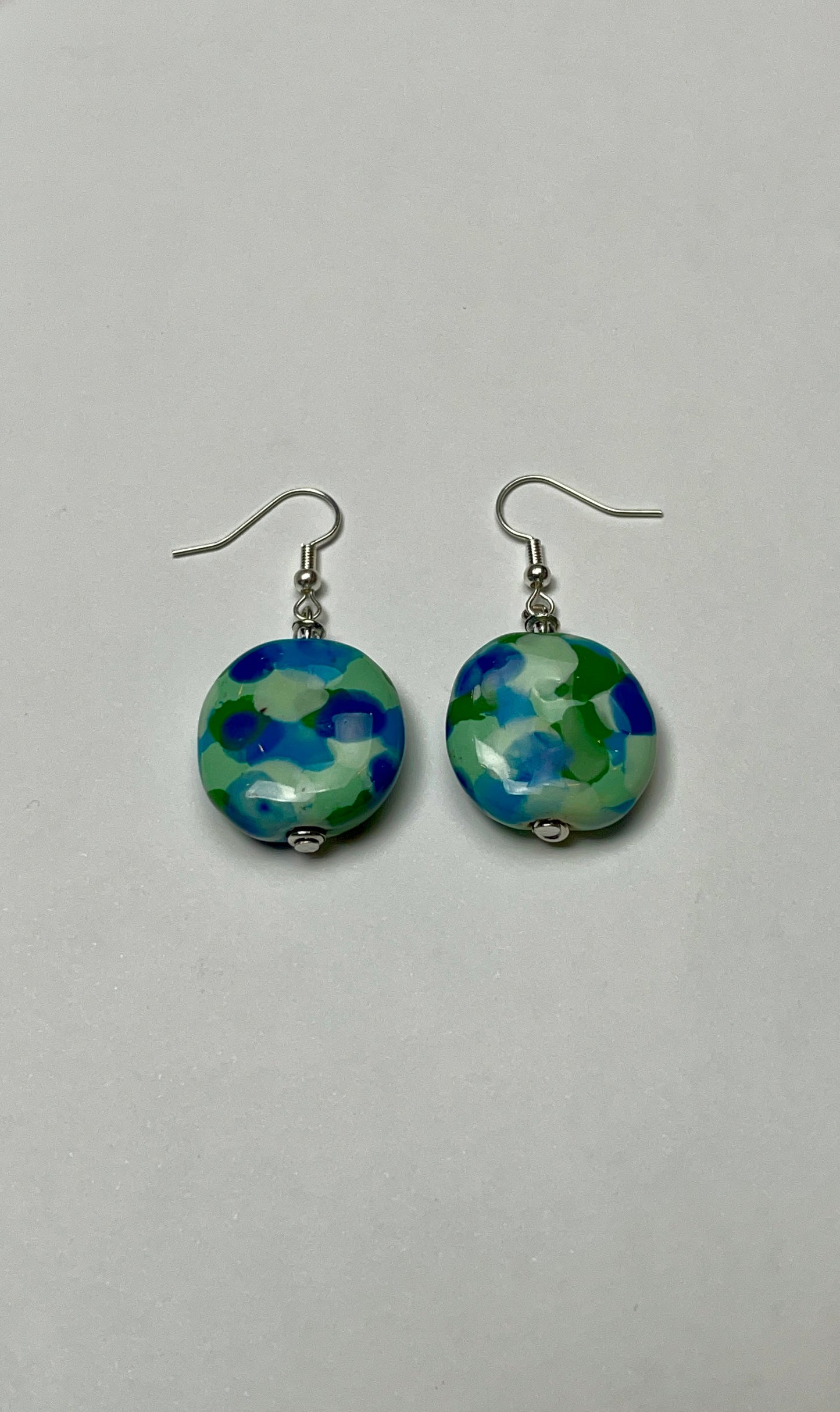 'Barrier Reef (Blue)' Ajabu Earrings